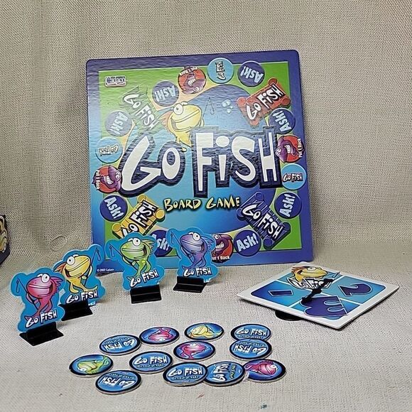 2 childrens games Hungry Hippos and Go Fish board game - Picture 9 of 9